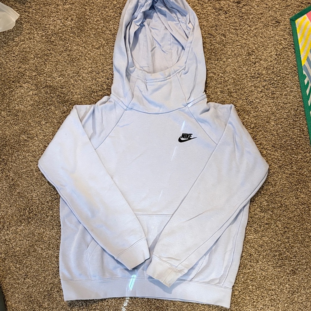 Nike Pale Blue Pullover Hoodie